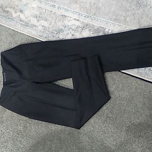 Alberta Ferreti Black Mohair, Silk and Wool blend Pants